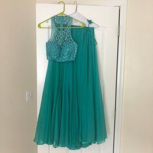 Two Piece Prom Dress
